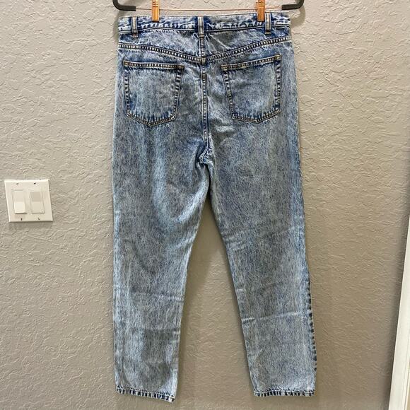 Happy X Nature Acid Wash High-Rise Strasight Jeans Sz 30 - Picture 5 of 11